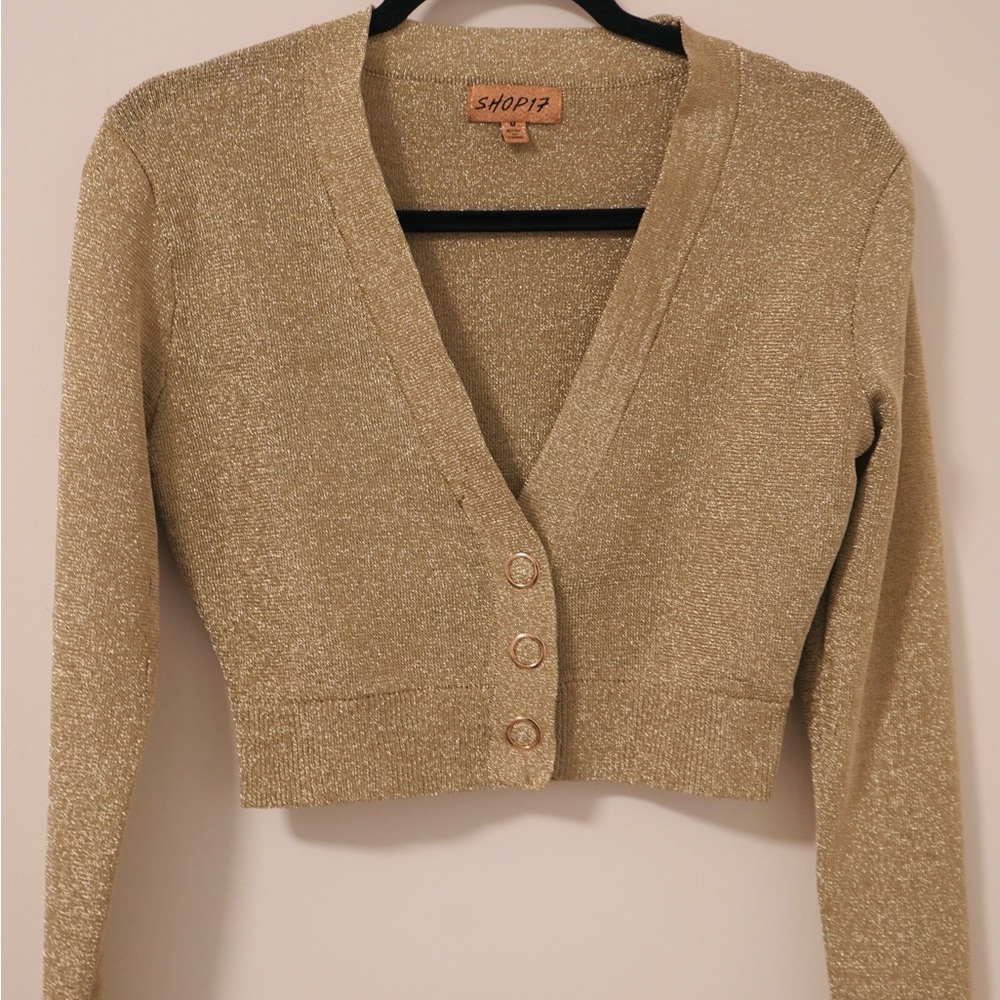 Gold Vintage Women's Sweater